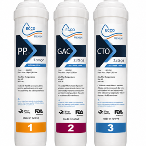 Pack de rechange 3 system Compact ECCO Filtre Turquie